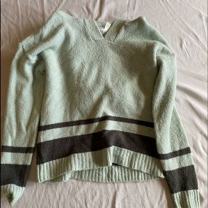 Green and Gray sweater